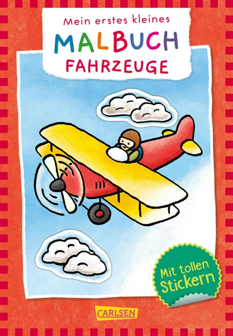 Mein erstes kleines Malbuch: Fahrzeuge