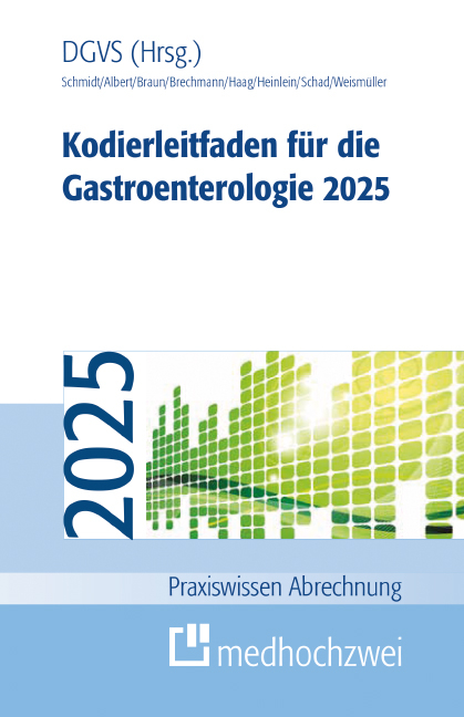 Kodierleitfaden für die Gastroenterologie 2025 - Alexandra Schmidt, Jörg Albert, Martin Braun, Thorsten Brechmann, Cornelie Haag, Wolfgang Heinlein, Tobias J. Weismüller, C. Moritz Schad