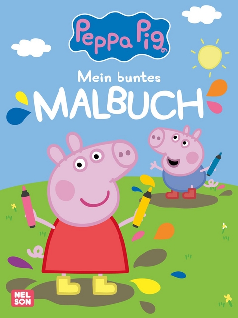 Peppa Wutz Ausmalbilder: Mein buntes Malbuch