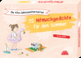 Die Kita-Jahreszeiten-Karten: 32 Mitmachgedichte für den Sommer - Verena Hafner