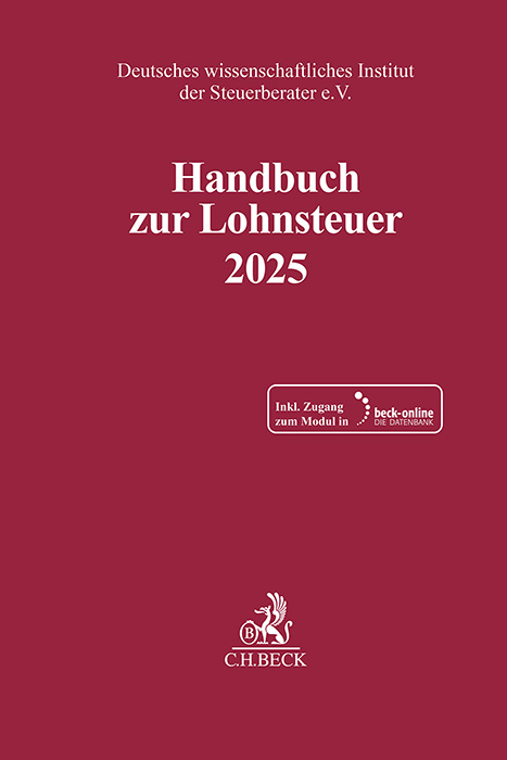 Handbuch zur Lohnsteuer 2025 - 