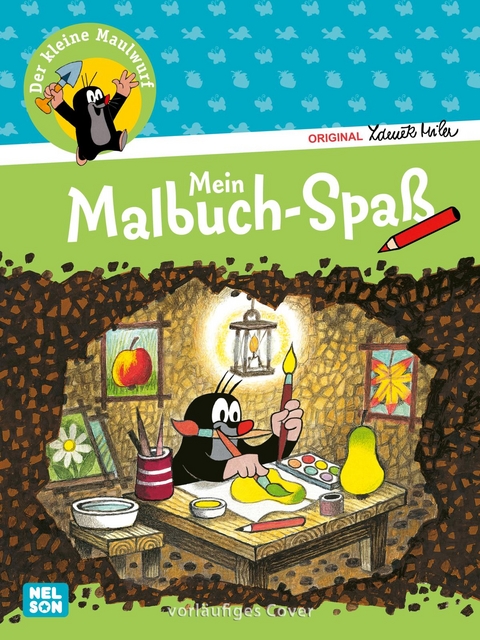 Der kleine Maulwurf: Mein Malbuch-Spaß