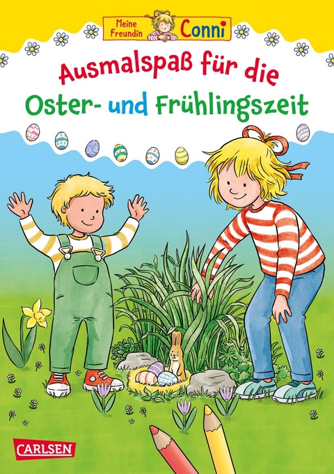 Conni Gelbe Reihe (Beschäftigungsbuch): Ausmalspaß für die Oster- und Frühlingszeit - Hanna Sörensen