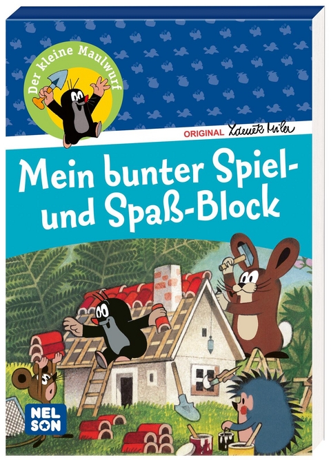 Der kleine Maulwurf: Mein bunter Spiel- und Spaß-Block