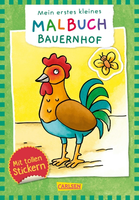 Mein erstes kleines Malbuch: Bauernhof