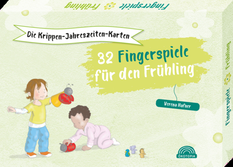 Die Krippen-Jahreszeiten-Karten: 32 Fingerspiele für den Frühling - Verena Hafner