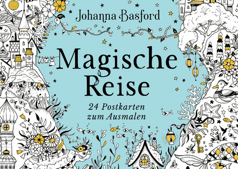 Magische Reise - Johanna Basford,  @johannabasford