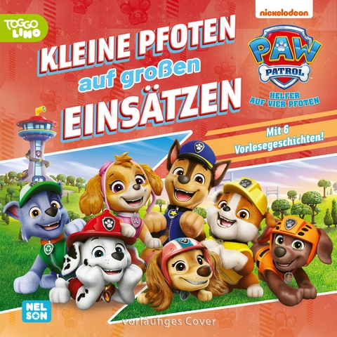 PAW Patrol Geschichtenbuch: Kleine Pfoten auf großen Einsätzen