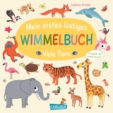 Mein erstes lustiges Wimmelbuch: Viele Tiere - Julia Hofmann