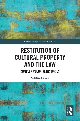 Restitution of Cultural Property and the Law - Christa Roodt