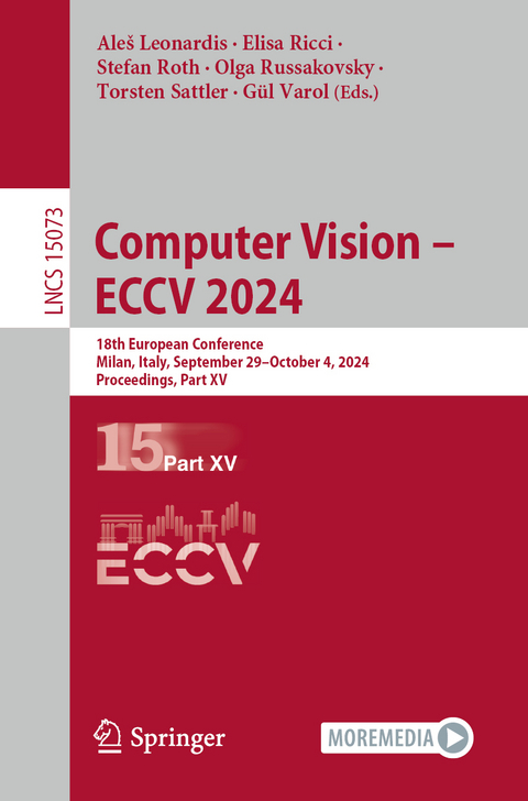 Computer Vision – ECCV 2024 - 