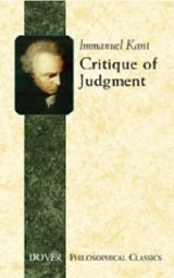 Critique of Judgement - Kant, Immanuel