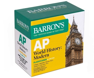 AP World History: Modern Flashcards, Sixth Edition -  Barron's Educational Series, Lorraine Lupinskie-Huvane, Kate Caporusso