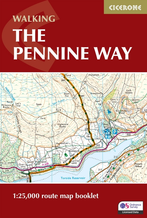 Walking the Pennine Way Map Booklet - Paddy Dillon