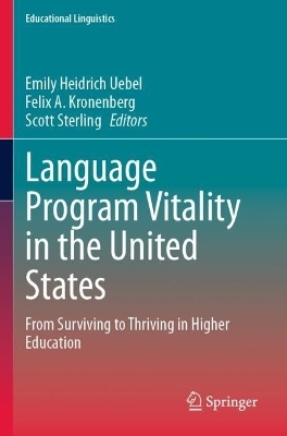 Language Program Vitality in the United States - 