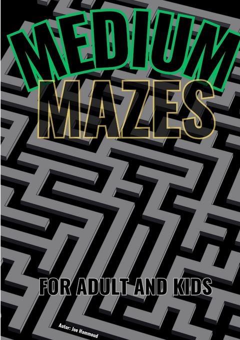 Medium Mazes Challenge - Joe Hammoud