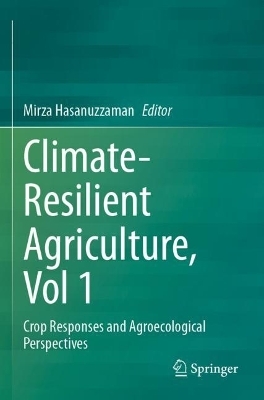 Climate-Resilient Agriculture, Vol 1 - 