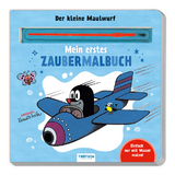 Trötsch Der kleine Maulwurf Malbuch mit Pinsel Mein erstes Zaubermalbuch - 