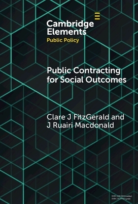 Public Contracting for Social Outcomes - Clare J. FitzGerald, J. Ruairi Macdonald