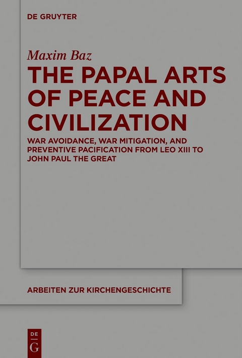 The Papal Arts of Peace and Civilization - Maxim Baz