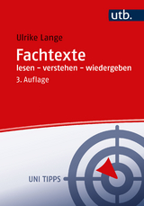 Fachtexte lesen - verstehen - wiedergeben - Lange, Ulrike