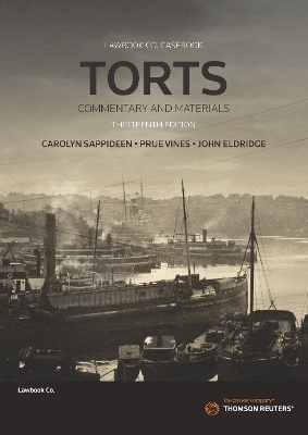 Torts - Carolyn Sappideen, John Eldridge, Prue Vines