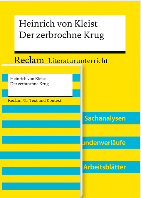 Paket für Lehrkräfte »Heinrich von Kleist: Der zerbrochne Krug« (Textausgabe und Lehrerband). 2 Bände eingeschweißt - Heinrich Von Kleist, Barbara Häckl