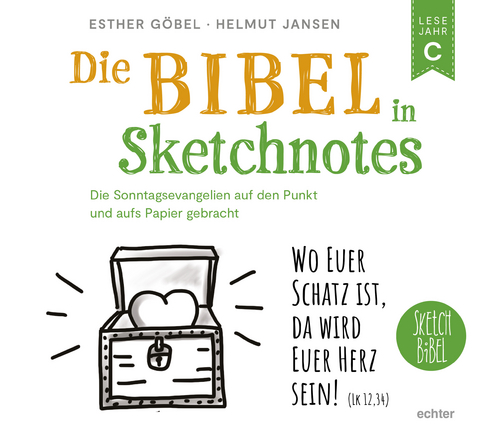 Die Bibel in Sketchnotes - Esther Göbel, Helmut Jansen