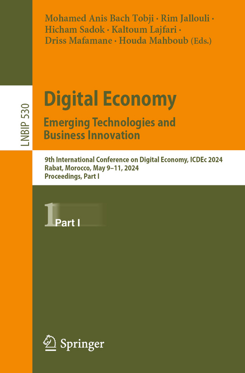 Digital Economy. Emerging Technologies and Business Innovation - 