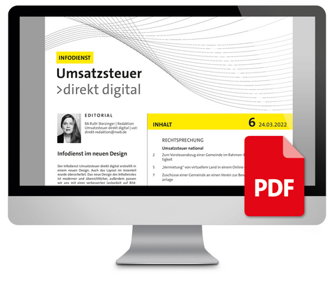 Modul Umsatzsteuer direkt digital