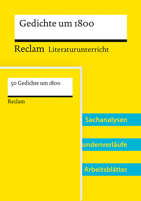 Lehrerpaket zum länderübergreifenden Abiturthema 2027–2029 »Literatur um 1800« (Textausgabe + Lehrerband) - 