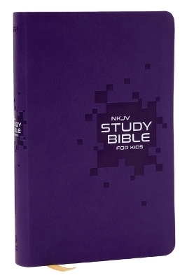 NKJV Study Bible for Kids, Purple Leathersoft: The Premier Study Bible for Kids -  Thomas Nelson