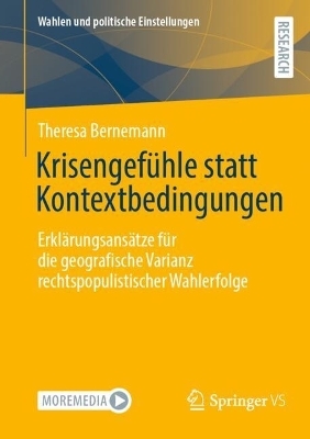 Krisengefühle statt Kontextbedingungen - Theresa Bernemann