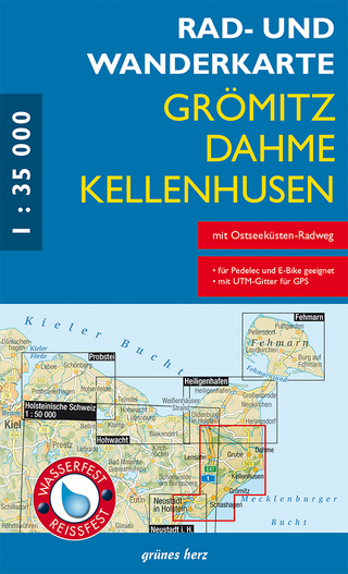 Rad- und Wanderkarte Grömitz, Dahme, Kellenhusen - 