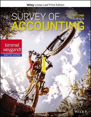 Survey of Accounting - Paul D Kimmel