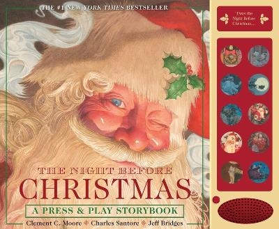 The Night Before Christmas Press and   Play Storybook - Clement Moore