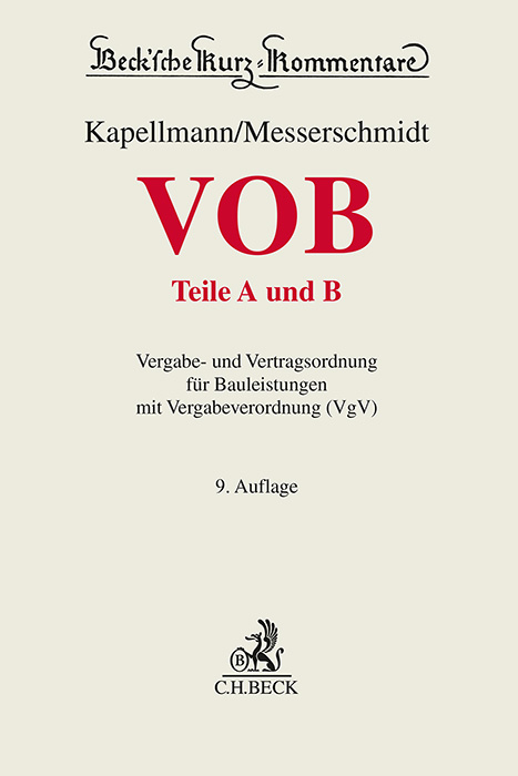 VOB Teile A und B - 