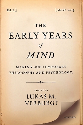 The Early Years of Mind - 