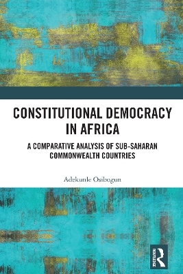 Constitutional Democracy in Africa - Adekunle Osibogun