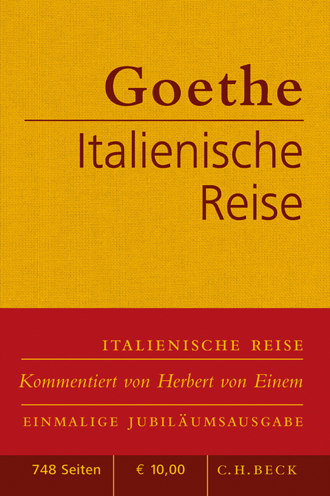 Italienische Reise - Johann Wolfgang von Goethe