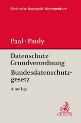 Datenschutz-Grundverordnung Bundesdatenschutzgesetz - Paal, Boris P.; Pauly, Daniel A.