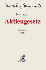 Aktiengesetz - Hüffer, Uwe; Koch, Jens