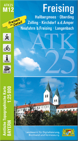 ATK25-M12 Freising (Amtliche Topographische Karte 1:25000)