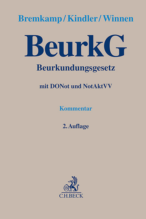 Beurkundungsgesetz - 