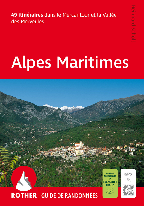 Alpes Maritimes (Rother Guide de randonnées) - Scholl Reinhard