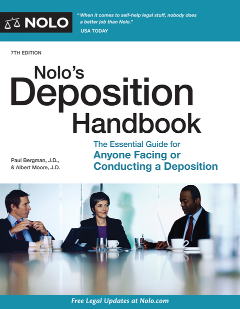 Nolo's Deposition Handbook - Paul Bergman, Albert Moore