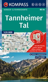 KOMPASS Wanderkarte 04 Tannheimer Tal 1:35.000