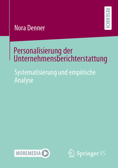 Personalisierung der Unternehmensberichterstattung - Nora Denner