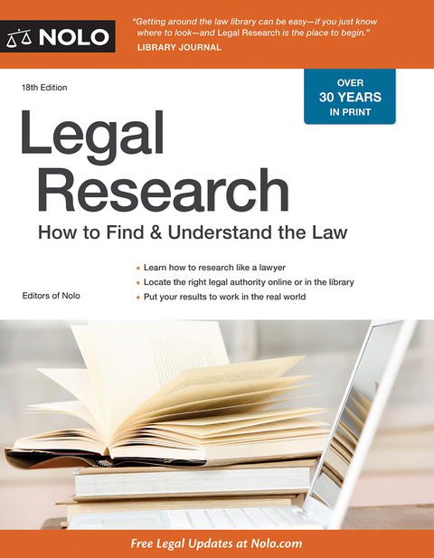 Legal Research - Stephen Elias, Editors Of Nolo