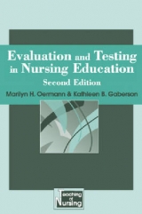 Evaluation and Testing In Nursing Education - Oermann, Marilyn H.